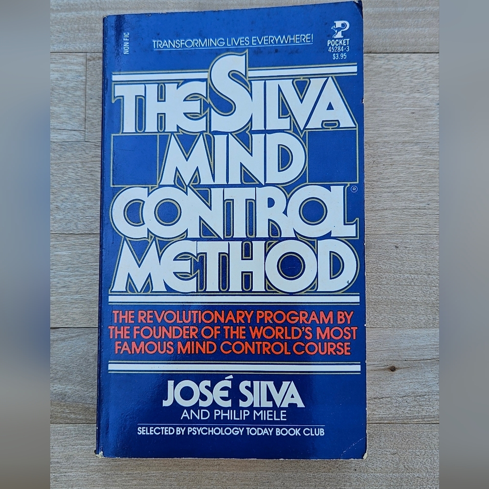 1978 The Silva Mind Control Method 1st Pocket Edition Jose Silva and Philip M.